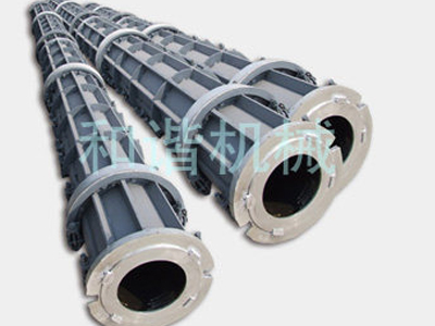 带您了解水泥电杆模具的工作流程