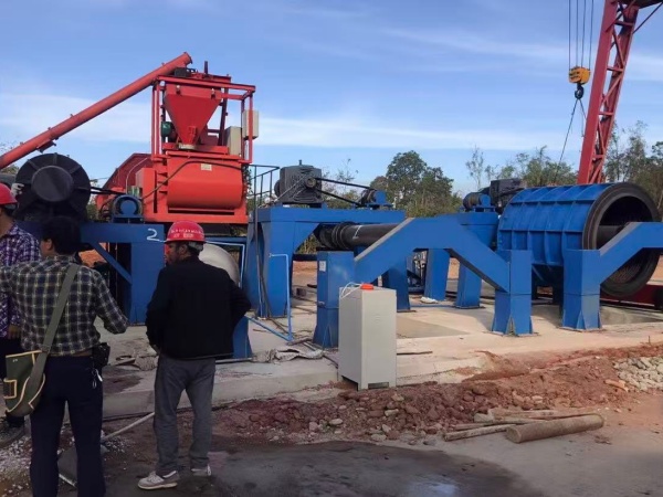 水泥制管成套设备